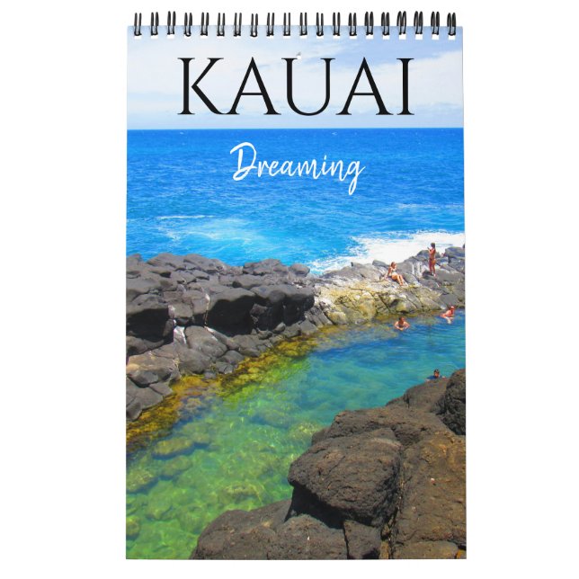 sonhando kauai calendário grande 2027 (Capa)