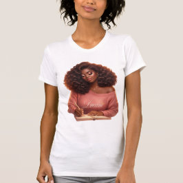 Sonhe. Inspire. Cresça. Camiseta Gráfica Feminina
