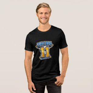 Sonho 11 Camiseta Esportiva Retro Número Athl Mo