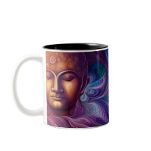 Sonho Buda - Caneca de café com duas tonalidades
