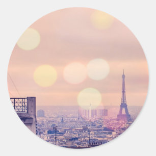 Sonho com o adesivo em Torre Eiffel de Paris