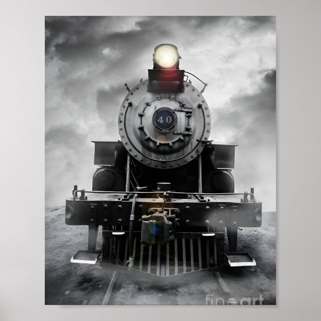 Sonho com Trem a Vapor Poster (Frente)