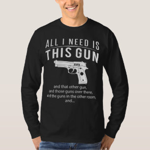 Sonho de entusiastas de armas - T-Shirt trancado e