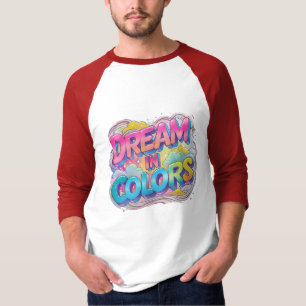 Sonho em cores - Uplifando Design de T-Shirt Capa
