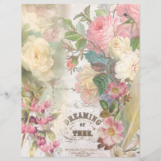 Sonho Floral do Livro (Frente)