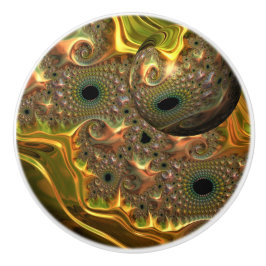 Sonho Fractal Ouro Líquido