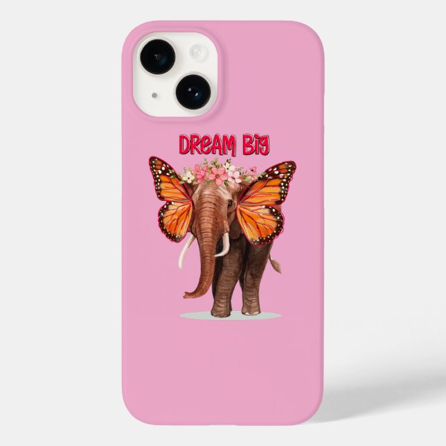 Sonho Grande Como Um Elefante Inspirador (Verso)