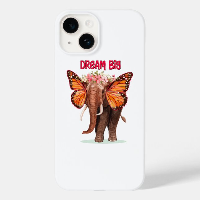 Sonho Grande Como Um Elefante Inspirador (Verso)