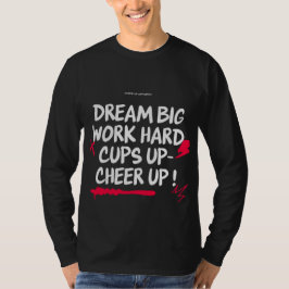 SONHO GRANDE DO HOMEM CAMISA MANGA LONGA 