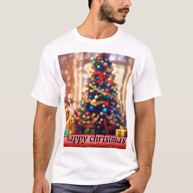 Sonho Natal Watercolor T-Shirt (Frente)