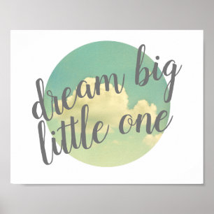 sonho pequeno e grande poster
