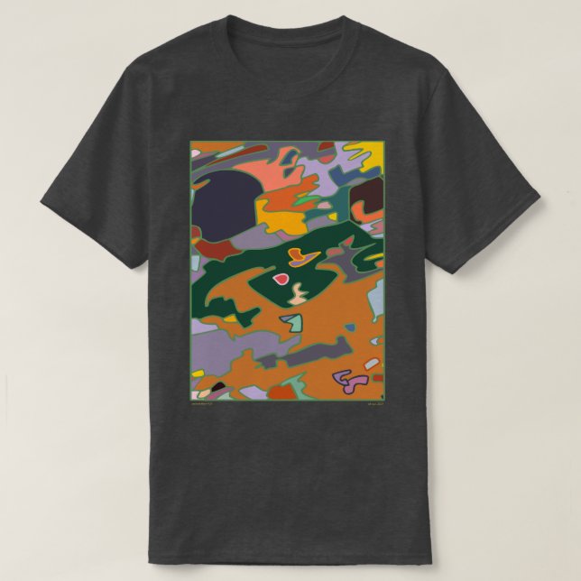 Sonho prático #24 T-Shirt escuro (Frente do Design)