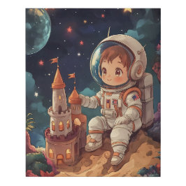 Sonhos Cósmicos: O Castelo do Jovem Astronauta