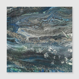 Sonhos da pintura de abstrato do oceano '20