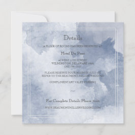 Sonhos de Água | Cartão de Informações para Convid