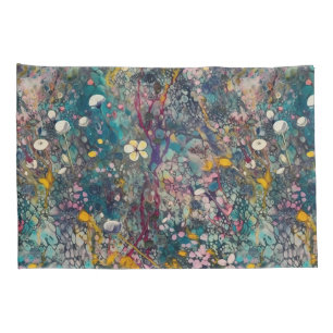 Sonhos de Flores Silvestres Etéreas Arte Abstrato