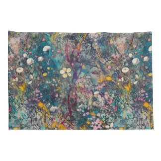 Sonhos de Flores Silvestres Etéreas Arte Abstrato 