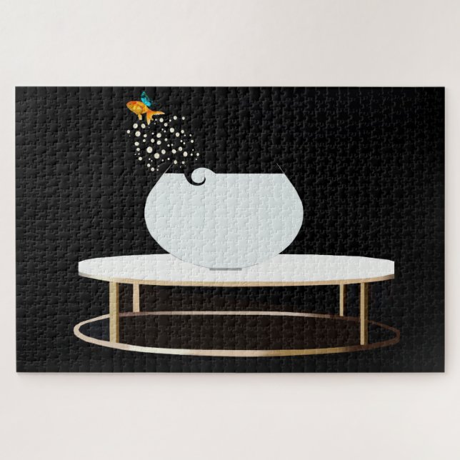 Sonhos De Peixe, 1.014 Peças, Quebra-cabeça (Horizontal)