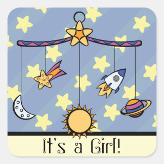 Sonhos do adesivo de lançamento móvel espacial