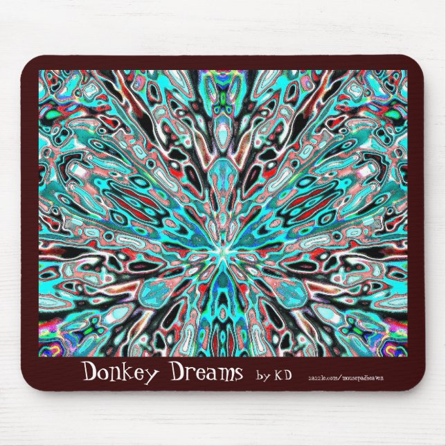 Sonhos do asno por KD Mousepad (Frente)