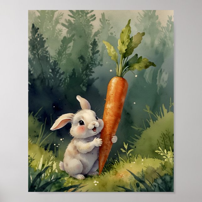 Sonhos do Coelho da Campina: Poster  (Frente)