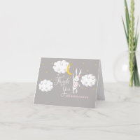 "Sonhos Doce" Cartões de agradecimentos Dobrado po