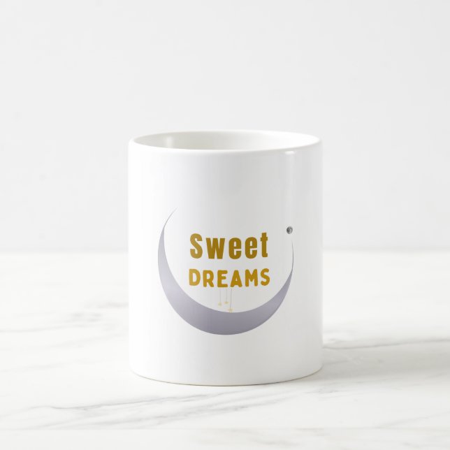 Sonhos Doces Caneca de Café Engraçada – Para Manhã (Centro)