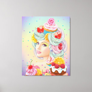 Sonhos doces do impressão das canvas