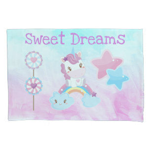 Sonhos Doces Unicórnio Kawaii Arco-íris Nuvem
