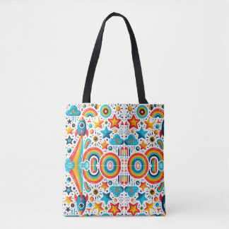 "Sonhos Galácticos" Tote Bag Padrão