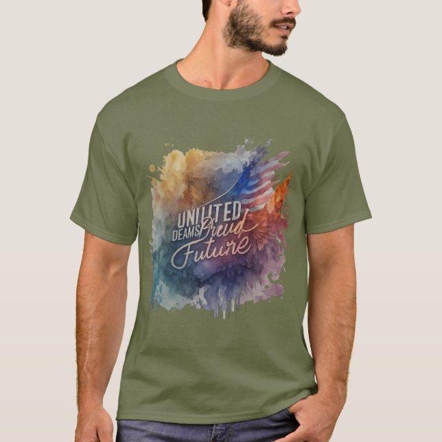 Sonhos Unidos, Orgulho Futuro I T-Shirt (Frente)