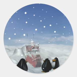 Sono com a etiqueta dos pinguins