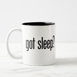 Sono obtido? Caneca de café