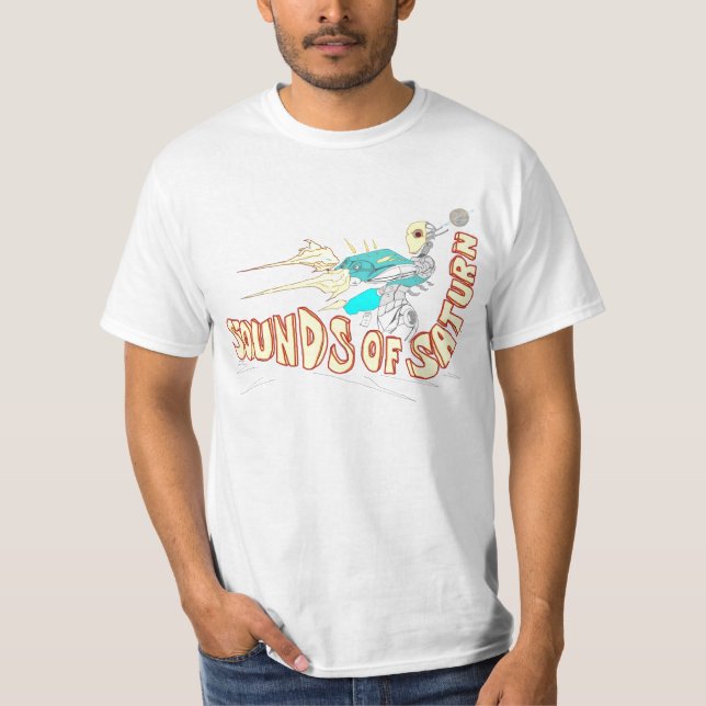 Sons do t-shirt do "contratorpedeiro" de Saturn (Frente)