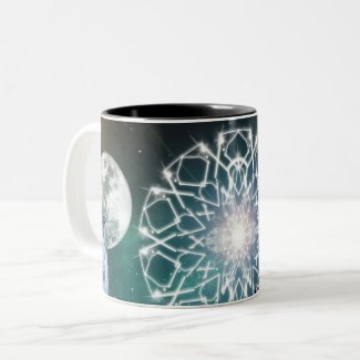 Sons do universo caneca de café em dois tons