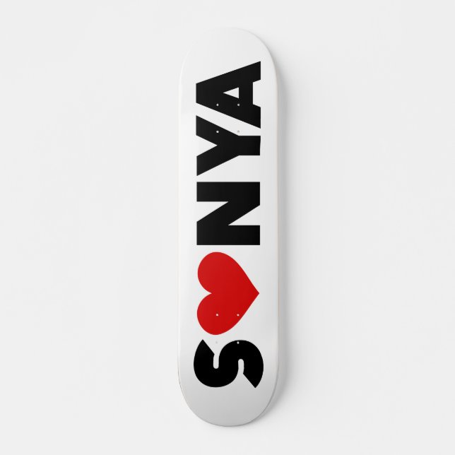 Sonya Love Skateboard (Frente)