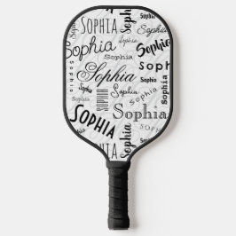 Sophia Typografia Black White