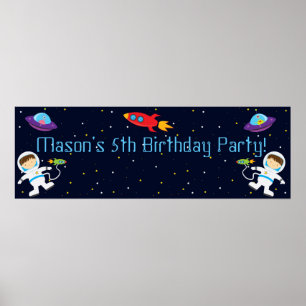 Sopre fora o poster da festa de aniversário do