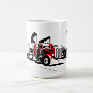 Sopro através da caneca de Peterbilt