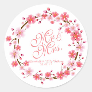 Sopro de Flor Personalizado  Adesivo