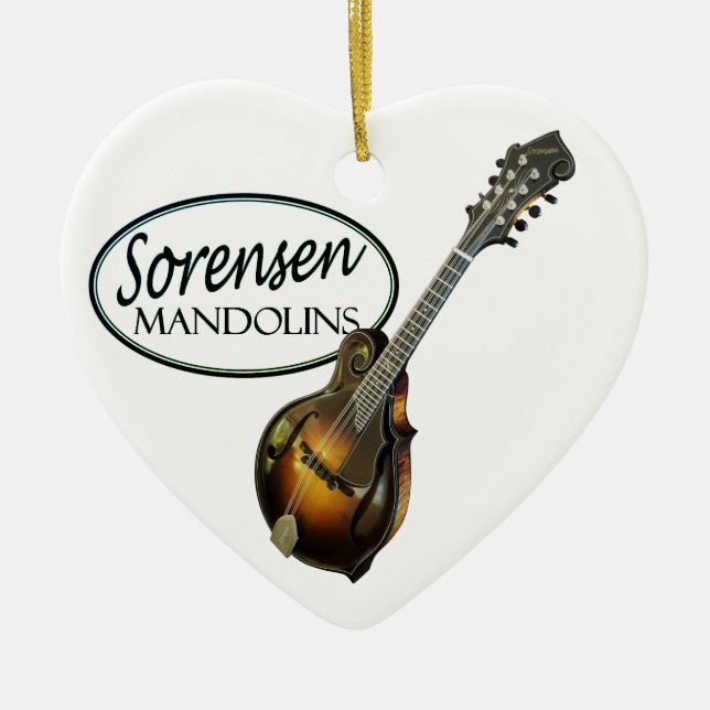 Sorensen Mandolins Enfeites de natal (Frente)