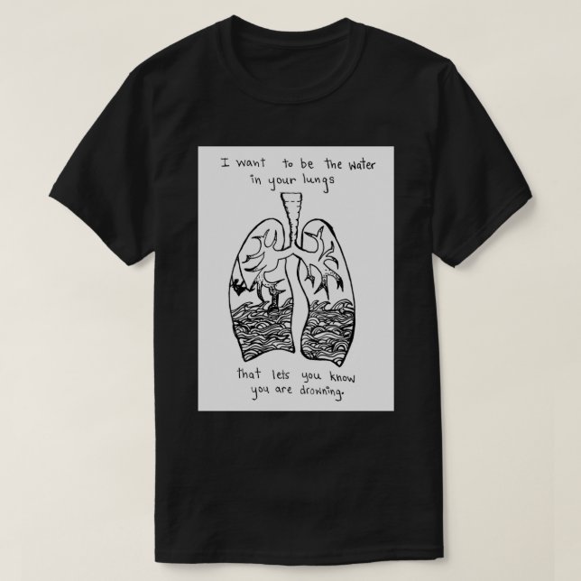 Sorority Noise Blissth Lyrics Classic T-Shirt Copy (Frente do Design)