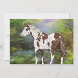 Sorrel Tovero Paint Horse Impressão