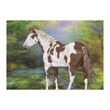 Sorrel Tovero Paint Horse Impressão