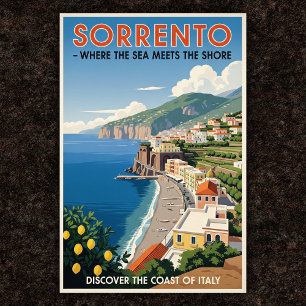 Sorrento, Itália: Uma Coleção de Poster Vintage do