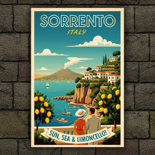 Sorrento, Itália: Uma Coleção de Poster Vintage do