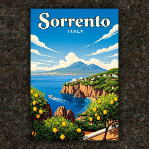 Sorrento, Itália: Uma Coleção de Poster Vintage do