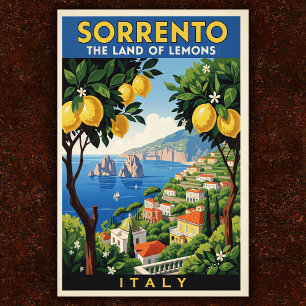 Sorrento, Itália: Uma Coleção de Poster Vintage do