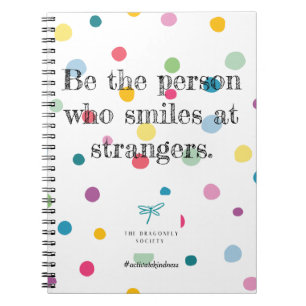 Sorria! Caderno Espiral com Foto