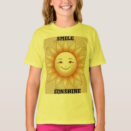 Sorria Sol - Camiseta Sol Feliz e Bonita